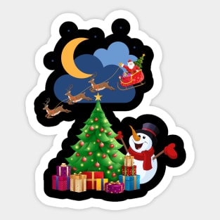 mery hohoho Sticker